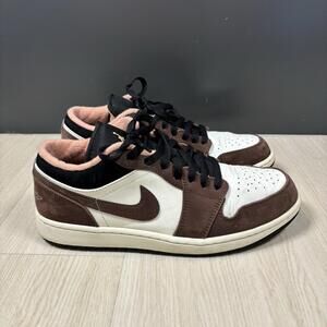 Nike Air Jordan 1 Low Mocha Brown Men’s Size 10 Chocolate Brown Mocha Mousse EUC